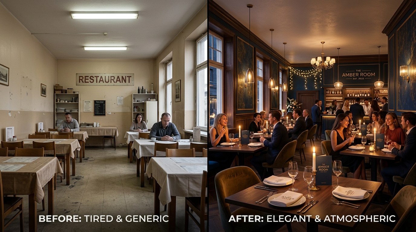 Restaurant interior design