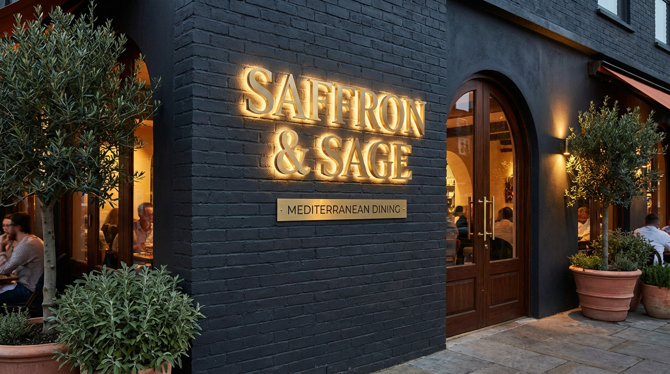 Botanical line drawings of herbs and ingredients