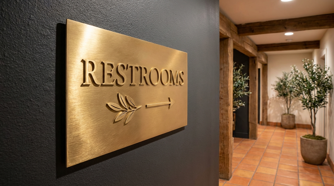 Happy hour specials display