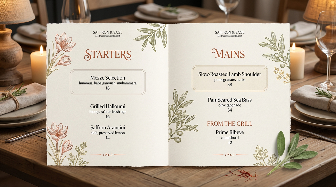 Collection of all functional signage