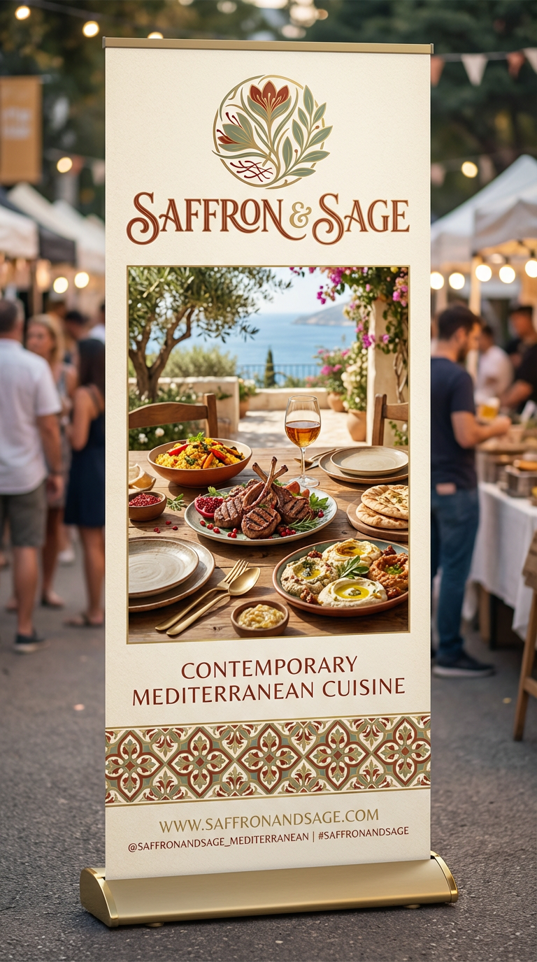 Children's menu illustrated, fun but on-brand