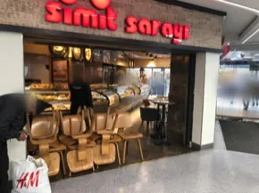 Simit Sarayı unit inside a shopping centre, London