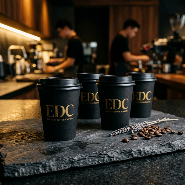 Premium Coffee Branding Mockup