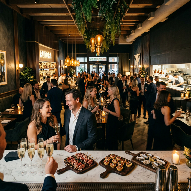 Restaurant Grand Opening Night