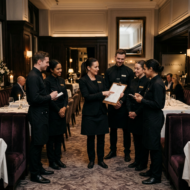 Restaurant Staff Briefing