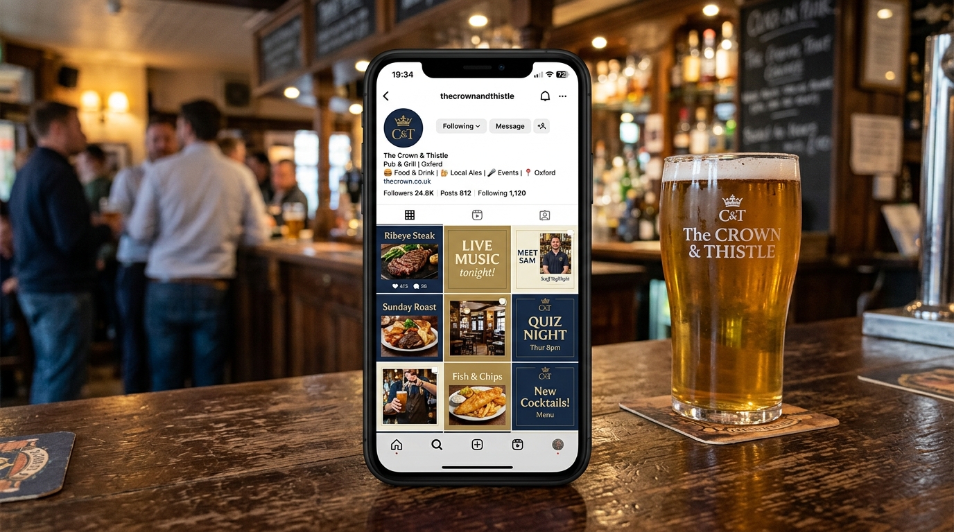 Social media template suite — Instagram posts, Stories, and cover images