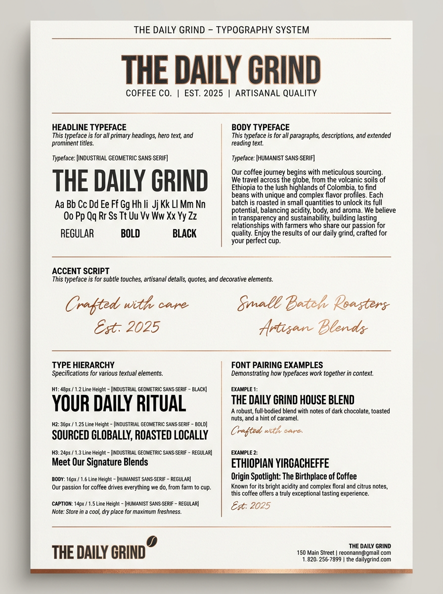 Loyalty stamp card front and back