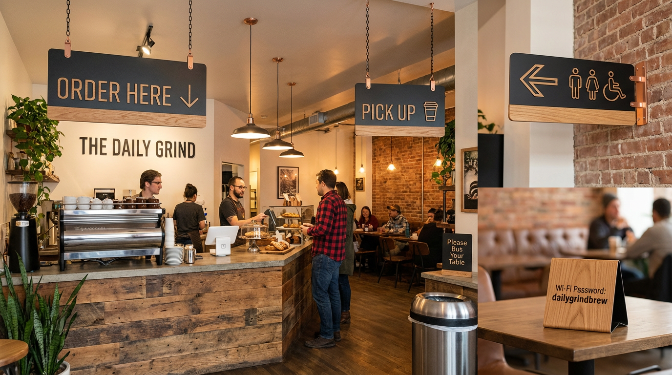 Half/waist apron for floor staff