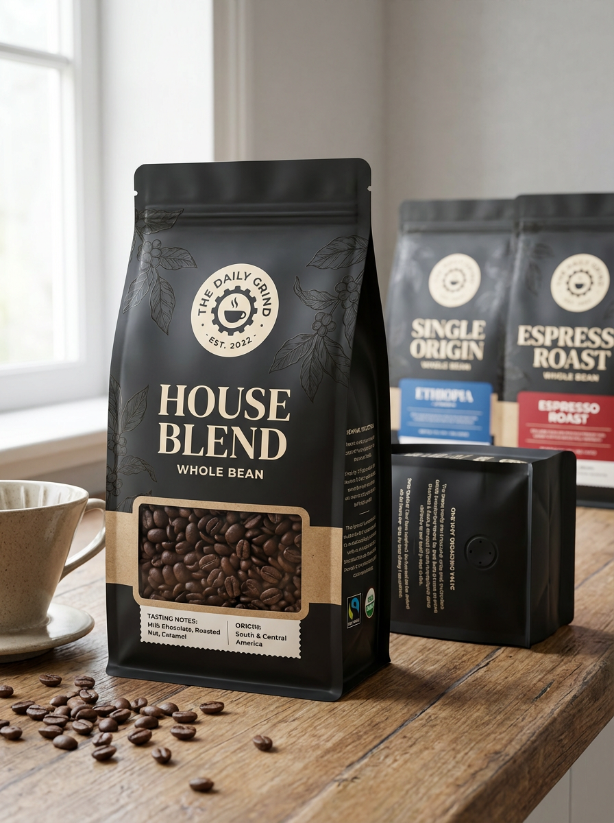 Business cards front and back